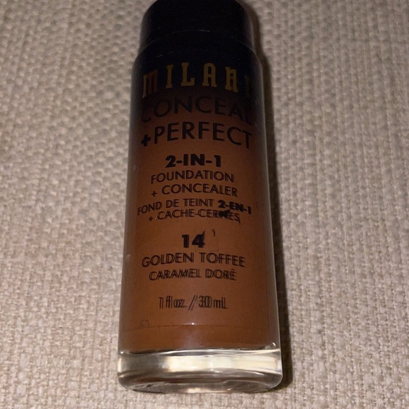 🆕milani 2IN1 FOUNDATION+CONCEAL 14 GOLDEN TOFFEE - Picture 5 of 6